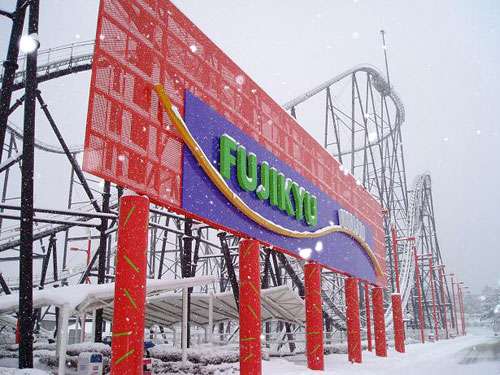 真冬の富士急ハイランド