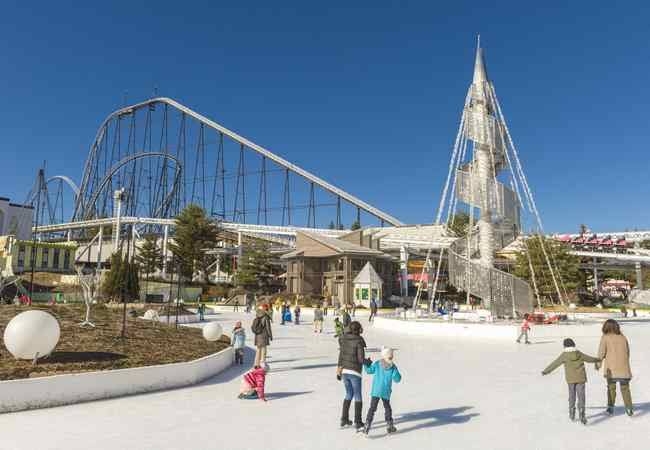 真冬の富士急ハイランド