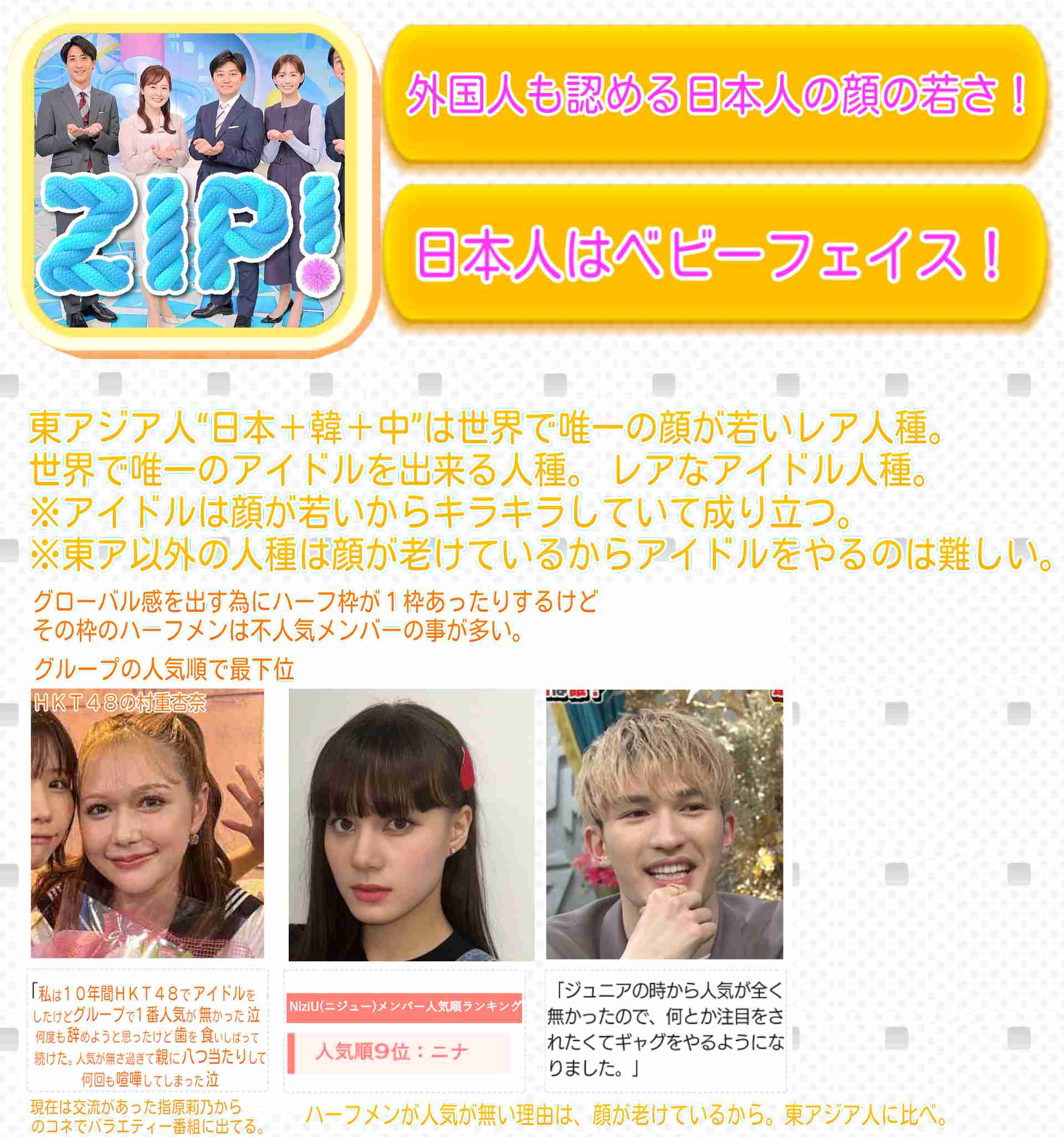 美人か不美人かを決める顔の中で最も重要なパーツ