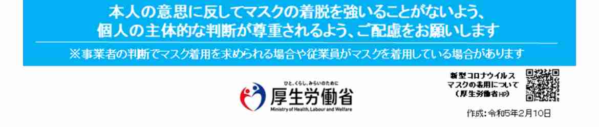 マスクの重要性を感じてる人
