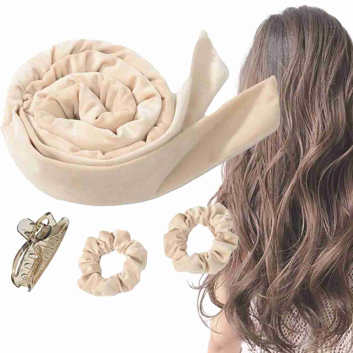 髪を痛めずにパーマ風にしたい