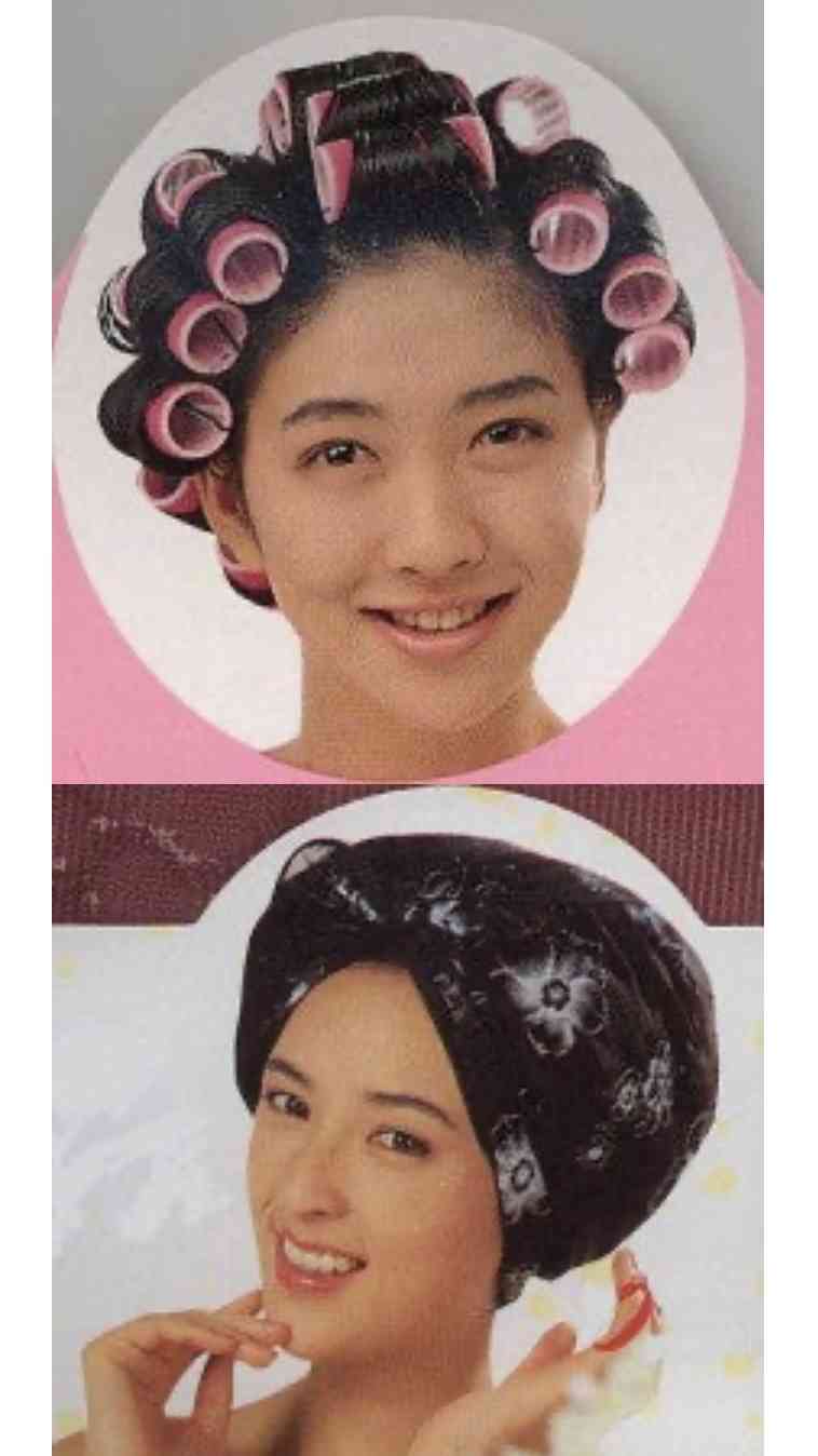 髪を痛めずにパーマ風にしたい