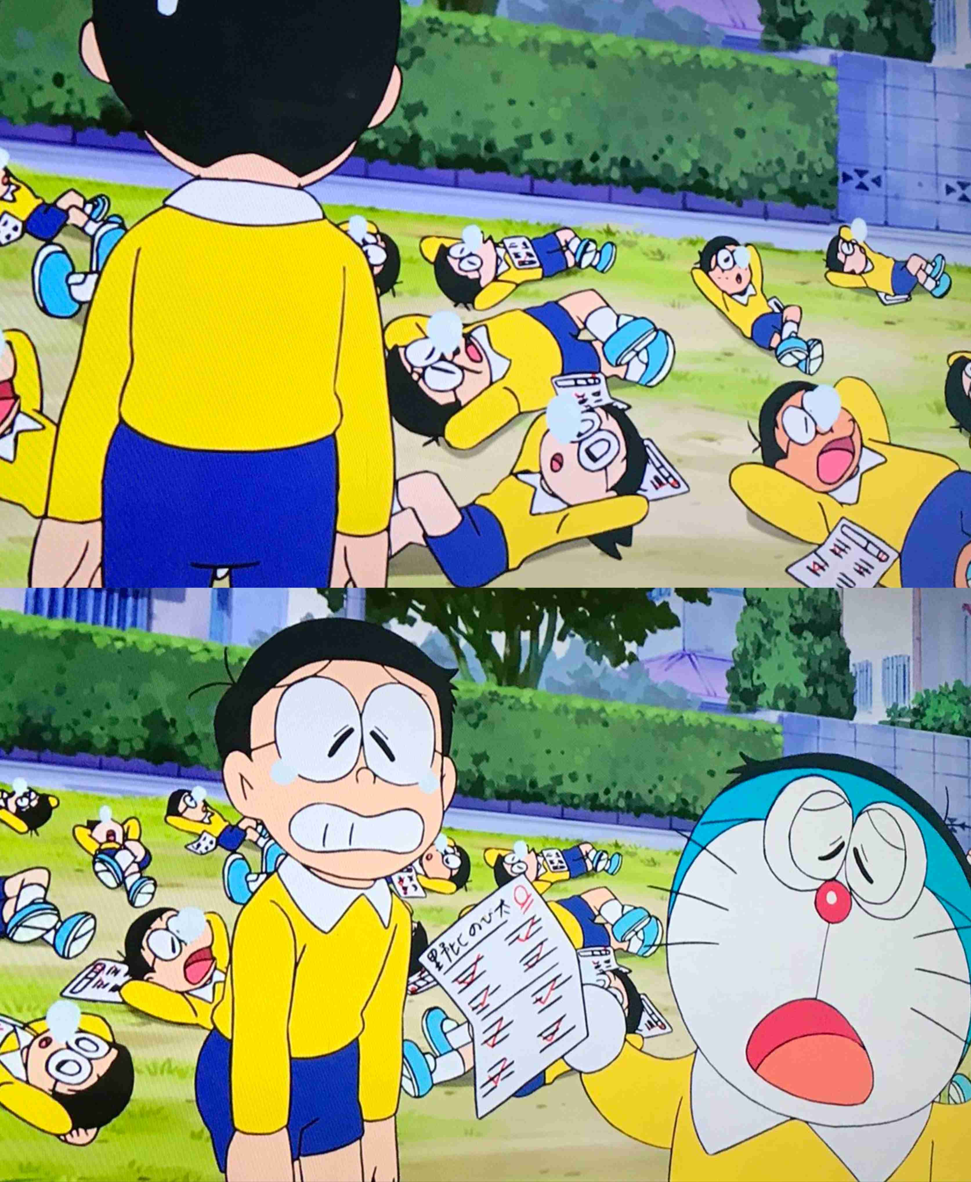 二次元キャラの泣き顔