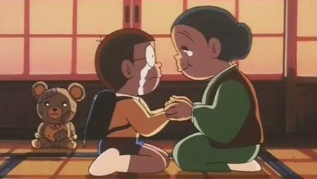 二次元キャラの泣き顔