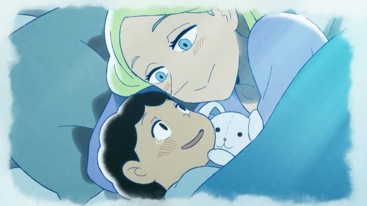 二次元キャラの泣き顔