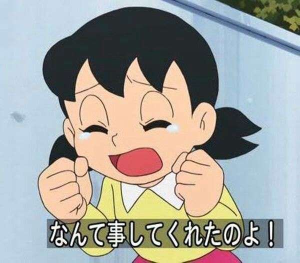 二次元キャラの泣き顔