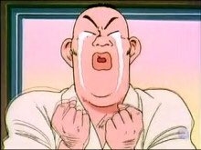 二次元キャラの泣き顔
