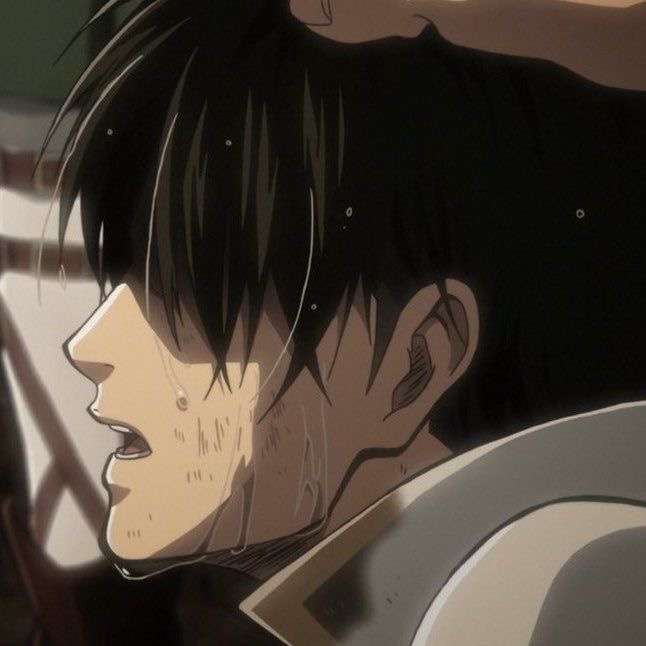 二次元キャラの泣き顔