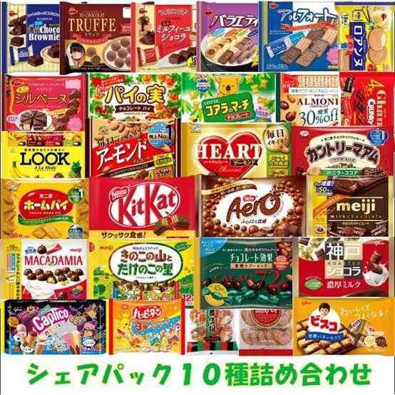 お買い得価格だとつい買ってしまうファミリーサイズのお菓子
