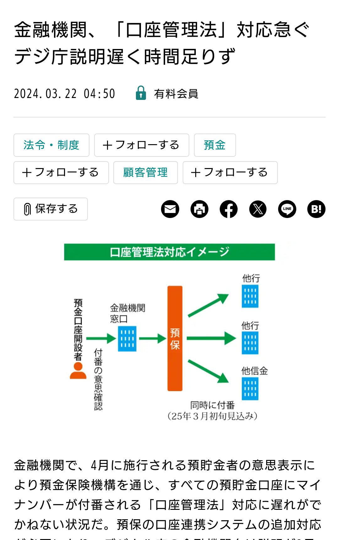タンス預金しかない？４月１日から銀行口座とマイナンバーが紐付けられているらしい『口座管理法』とは