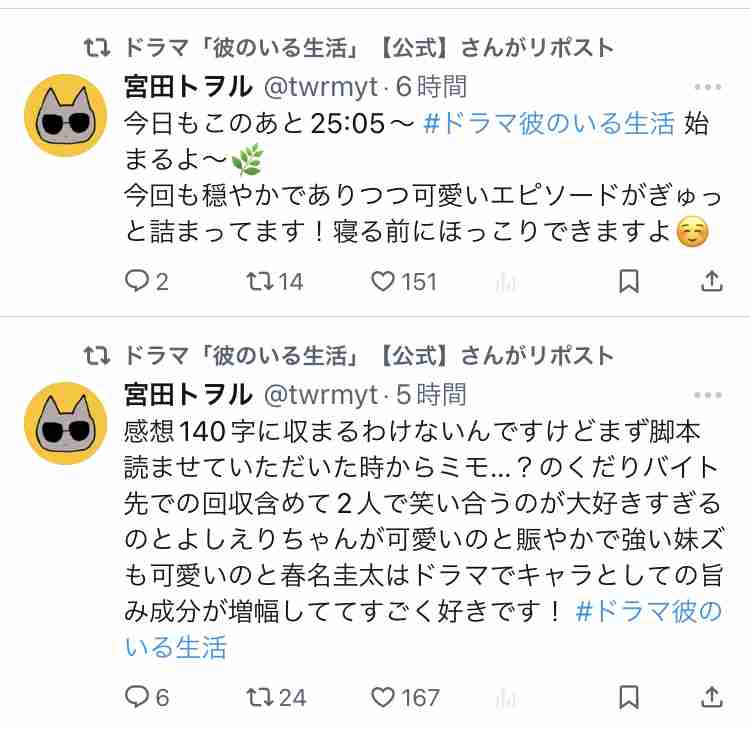 【ドラマ】「彼のいる生活」を語ろう
