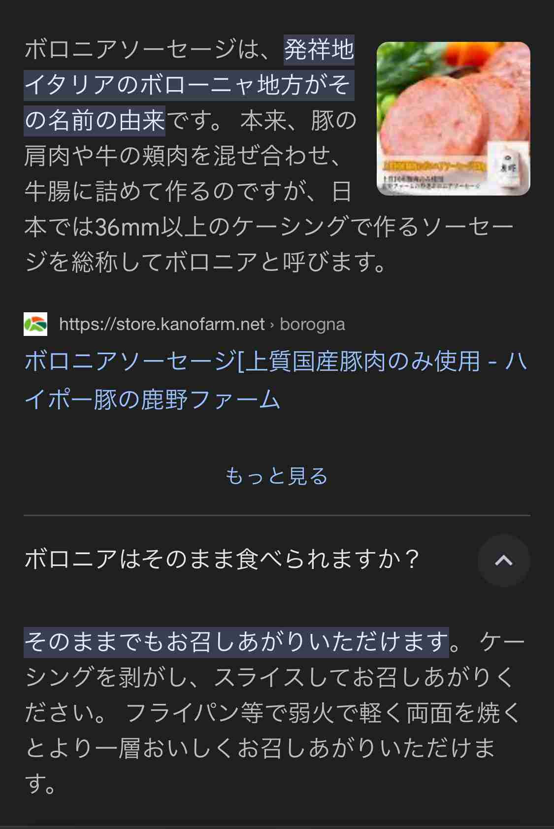ボロニアソーセージの美味しい食べ方