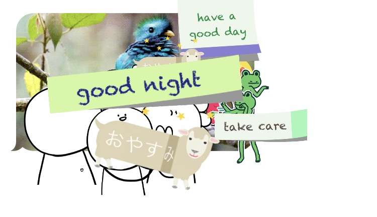 LINEスタンプを「重ねて貼れる」新機能登場→やっぱり“コラージュ作品”が続々集結　ネット大盛り上がり