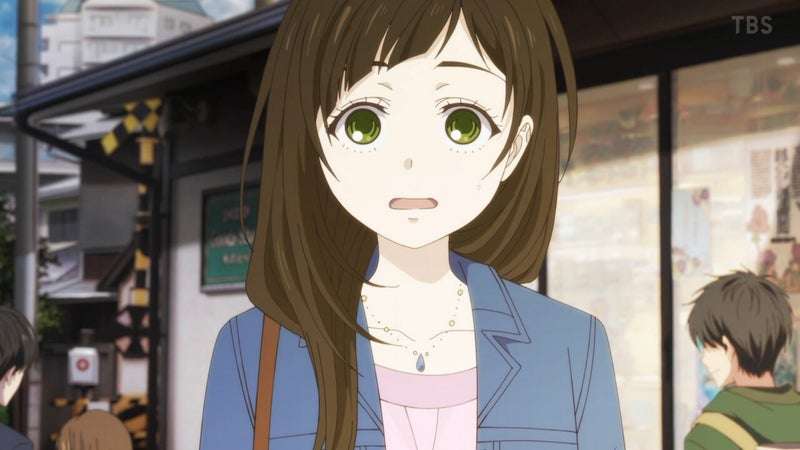 髪を下ろしてる2次元キャラ
