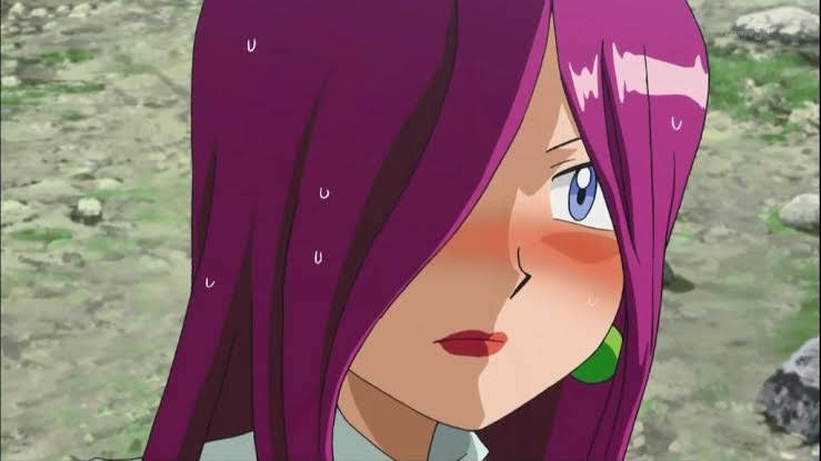 髪を下ろしてる2次元キャラ