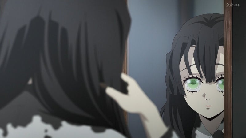 髪を下ろしてる2次元キャラ