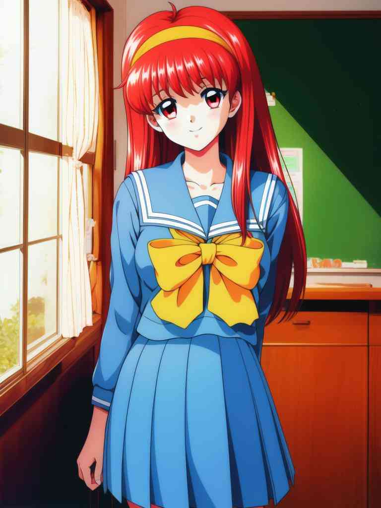 髪を下ろしてる2次元キャラ