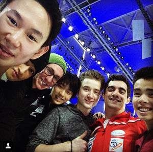 フィギュアスケーターの癒される画像　「アンチ厳禁」