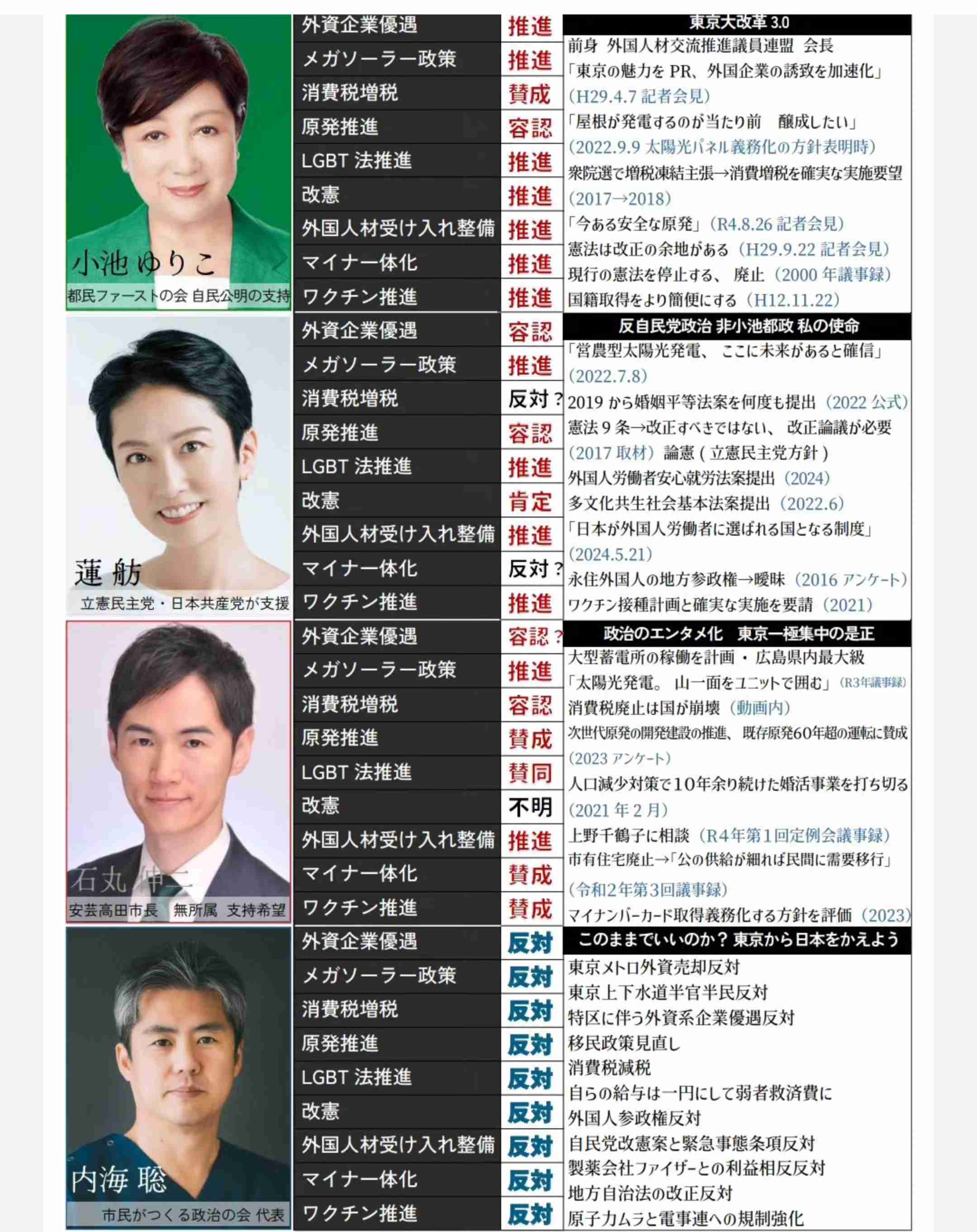 小池都知事、ソーラーパネル義務化で「東京の戸建て」100万円値上げ報道にあふれる憤慨…太陽光発電会社から200万円献金の過去も