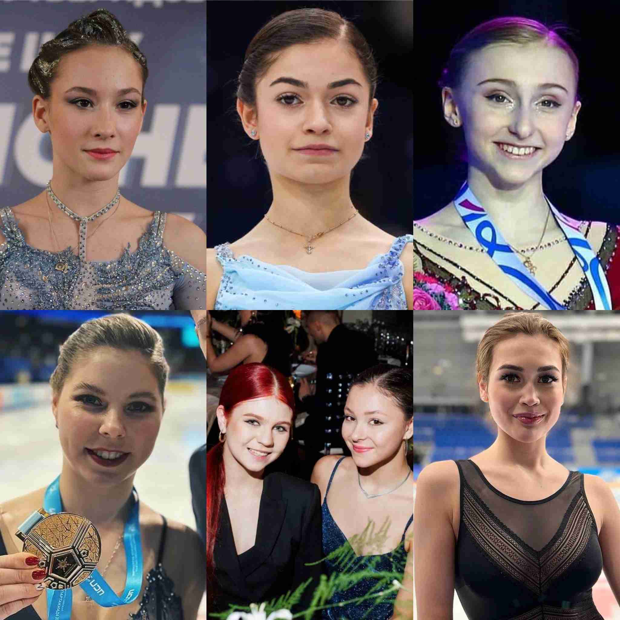 「めっちゃ大人っぽくなってる!」五輪大騒動の露フィギュア美女が衝撃変貌 金髪ショートカットで大胆黒ドレス着こなす姿に「なんて美人に」