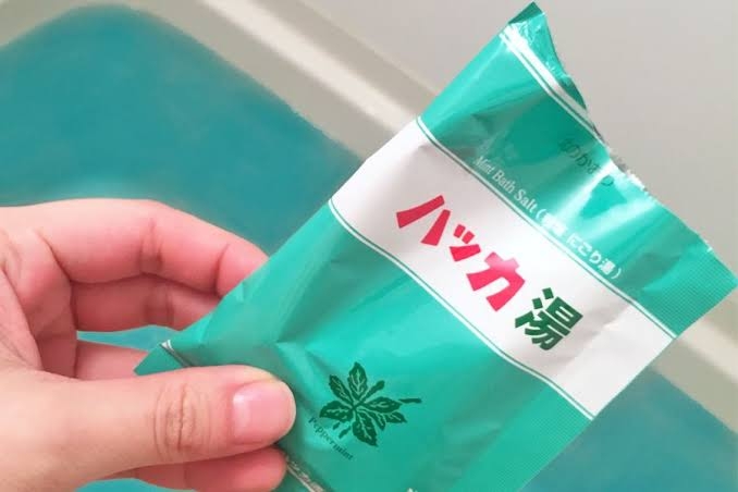 夏 お風呂のミントグッズ