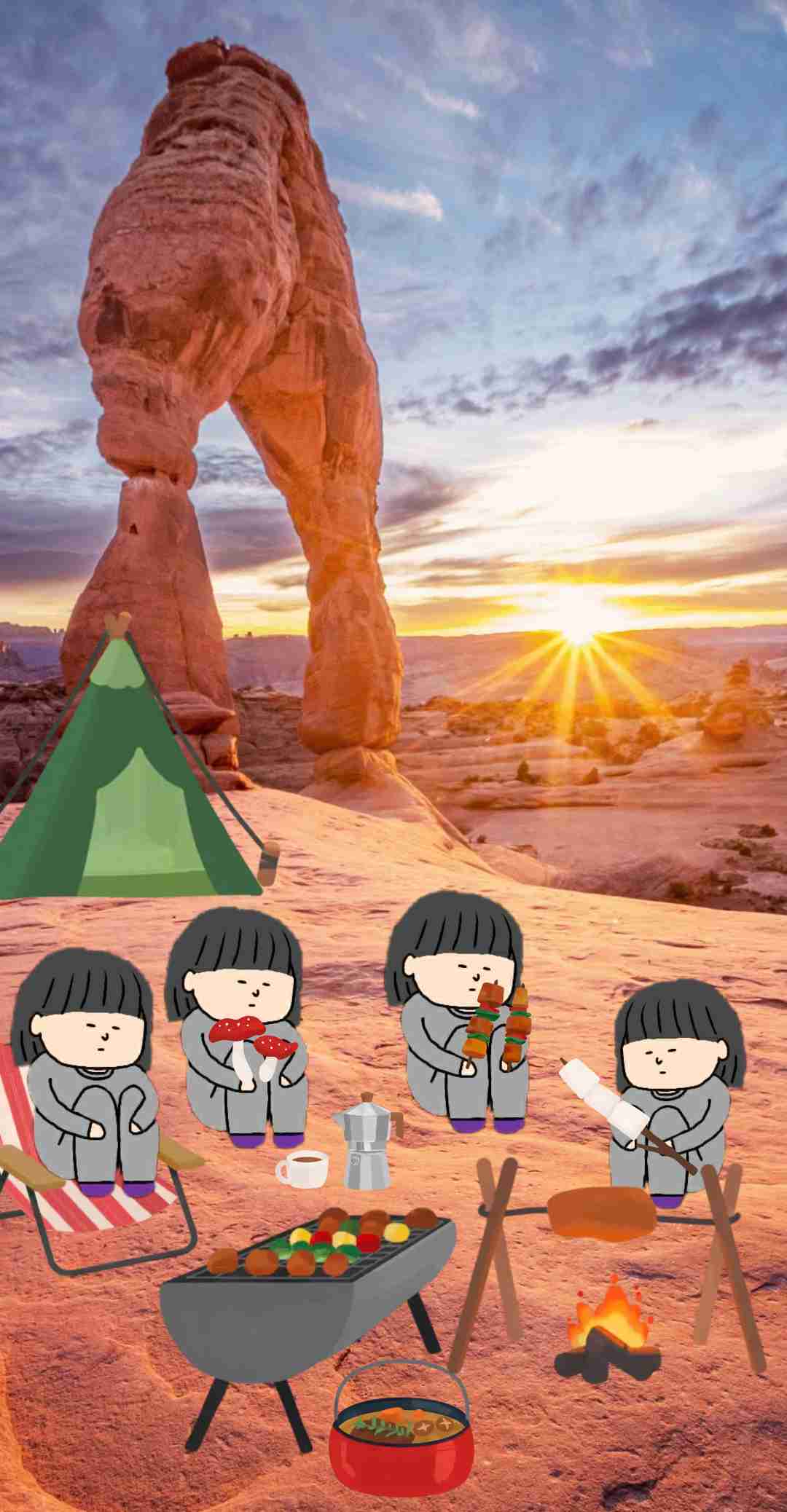 【お絵描き】ガル子ちゃんを旅行させてあげて欲しいPart2