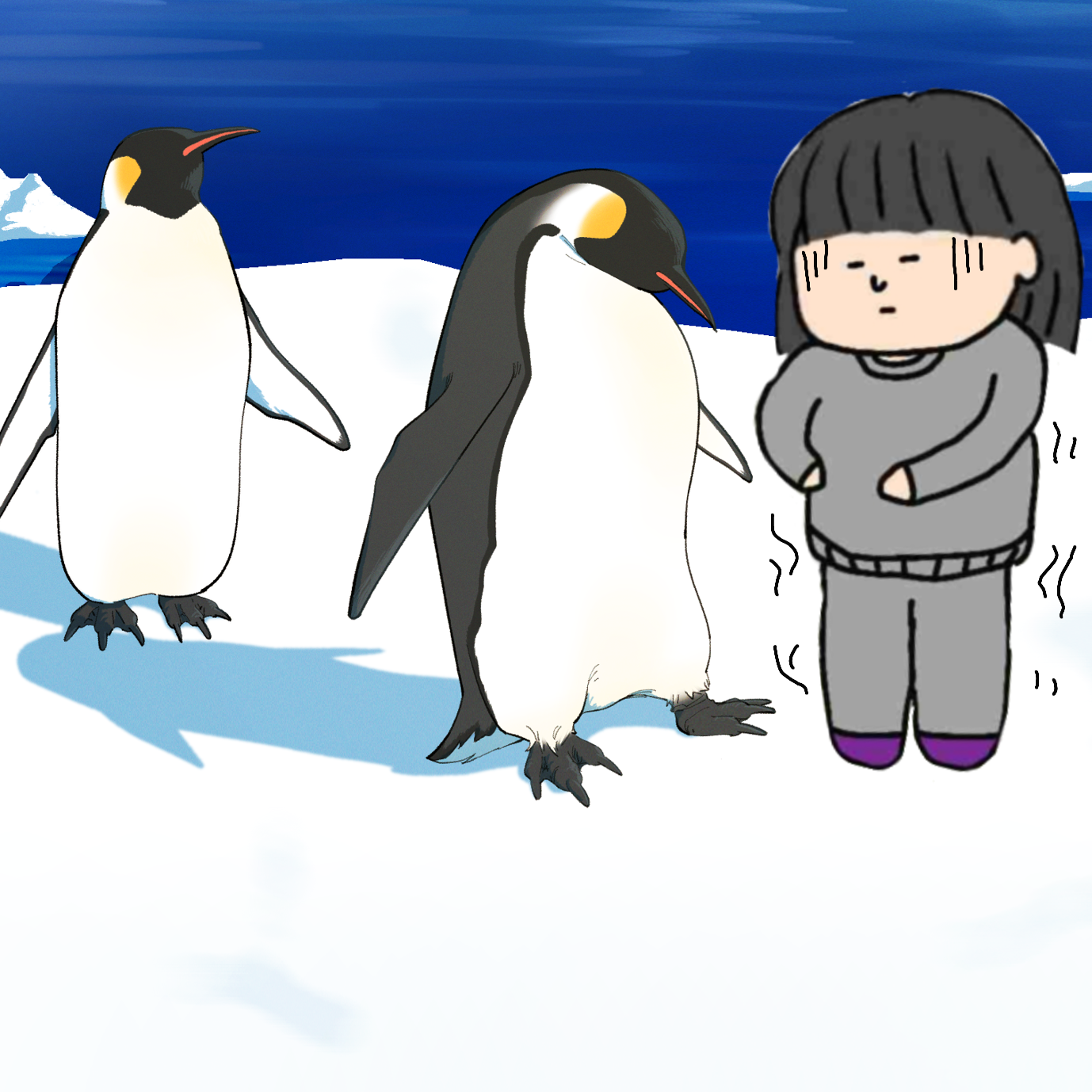 【お絵描き】ガル子ちゃんを旅行させてあげて欲しいPart2