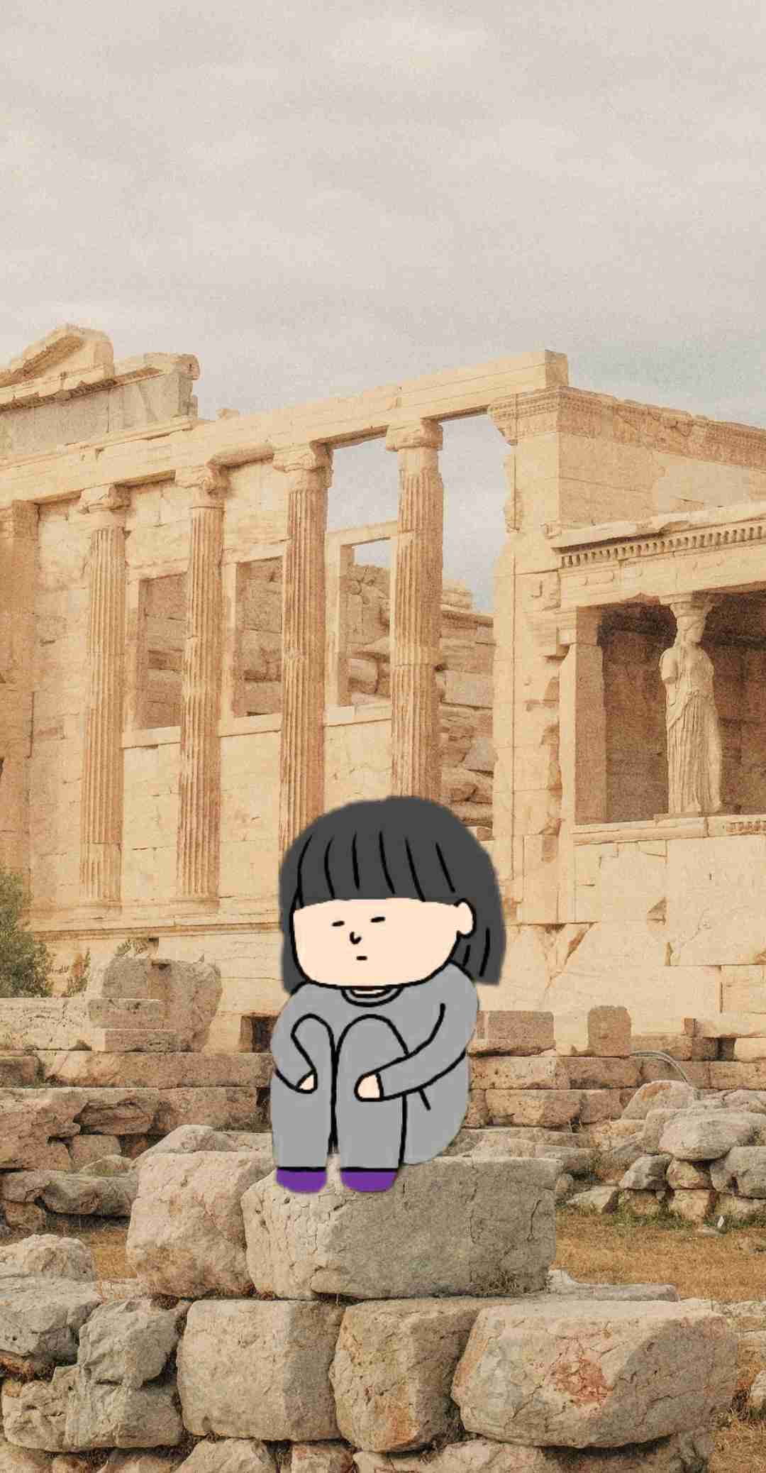 【お絵描き】ガル子ちゃんを旅行させてあげて欲しいPart2