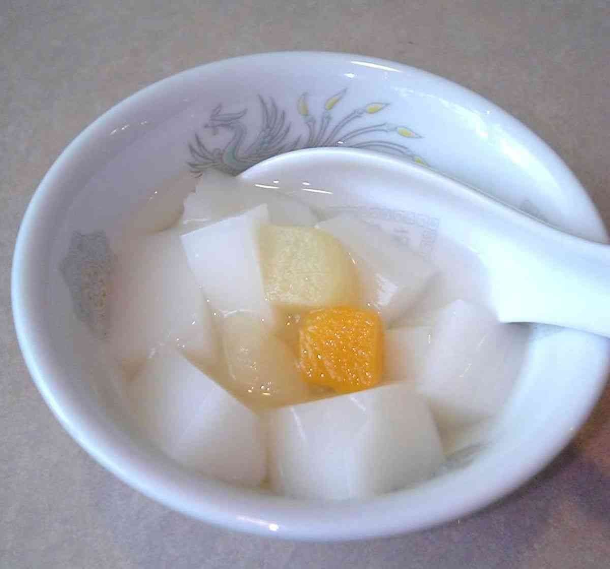 おすすめの杏仁豆腐