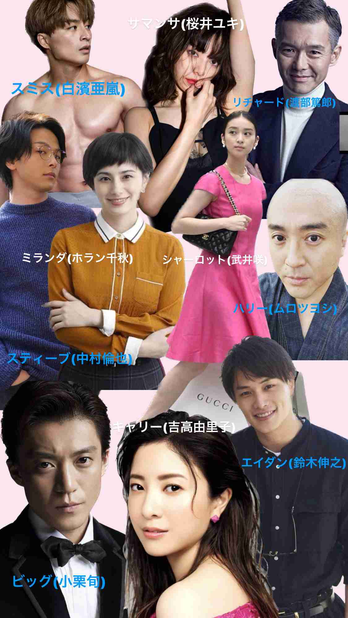 【SEX AND THE CITY】日本でリメイクするなら?