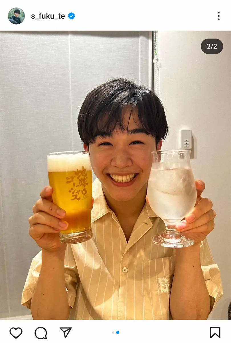 鈴木福　初酒はビール「意外と強いかも」20歳を迎えても「『福くん』のままでいい」と笑顔で報告