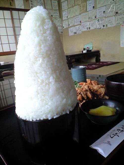 大盛りメニューの画像下さい