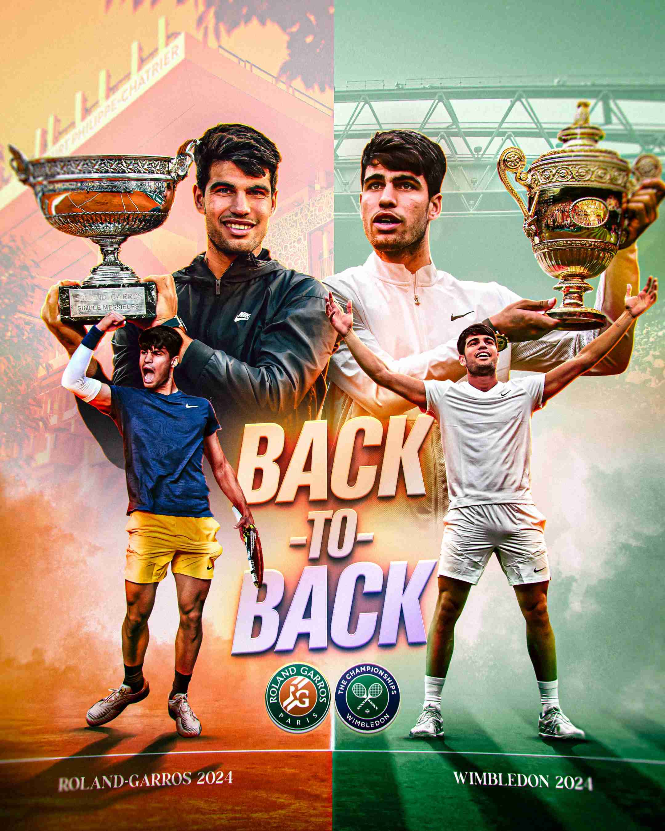 【実況・感想】ウィンブルドンテニス2024🎾男子シングルス決勝「カルロス・アルカラス×ノバク・ジョコビッチ」