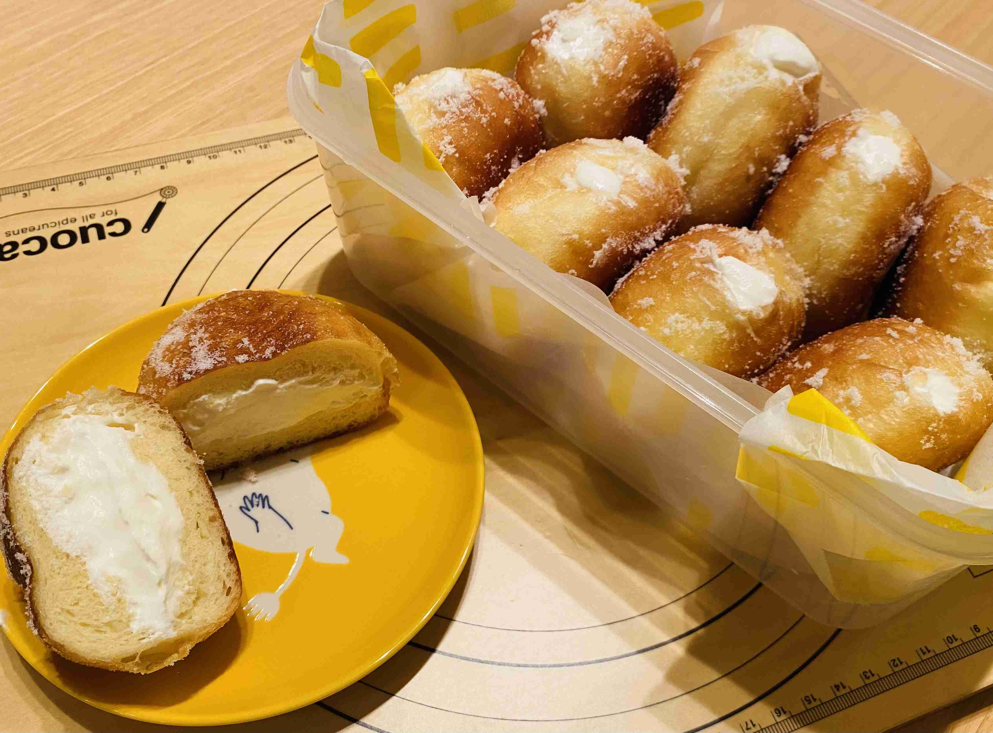 （お菓子）最近何手作りした？（パン）