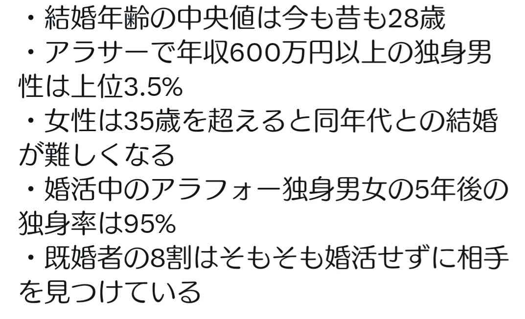 【真剣】40代以降での出逢い