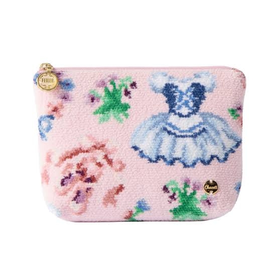 【ハンカチ】みんなの持ってるフェイラー見せて【ポーチ】