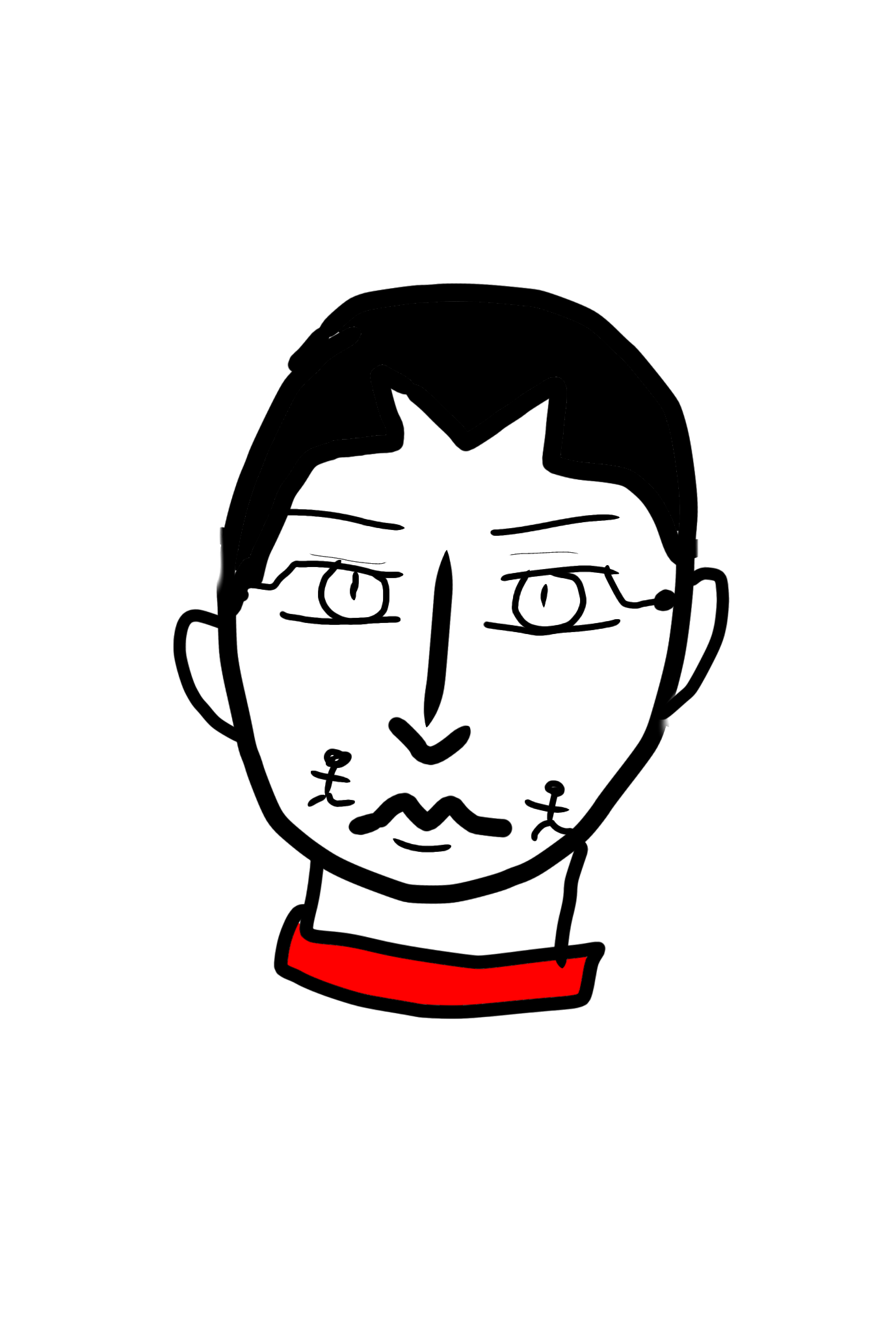【あやふや】何も見ないで推しを描いたら誰かが当ててくれるトピ【お絵描き】✐