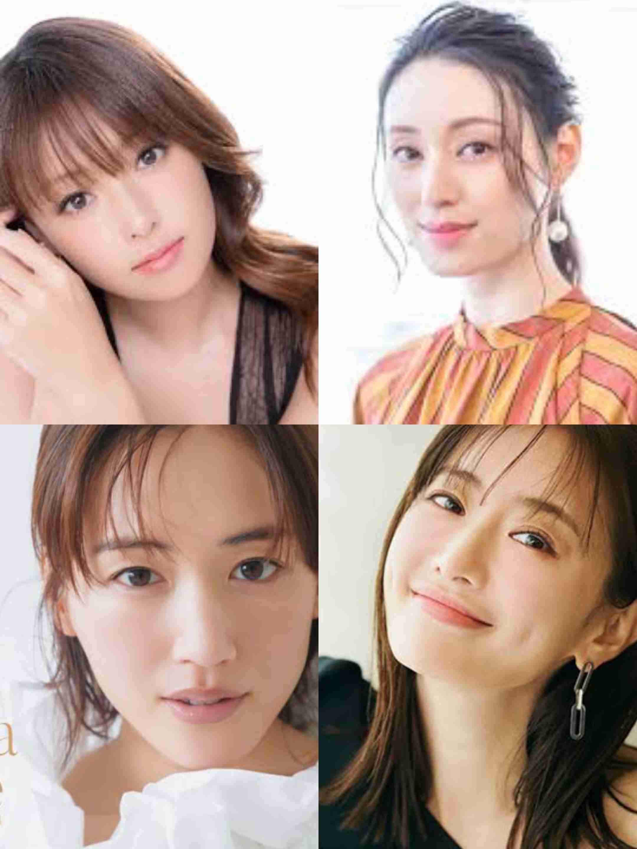 好きな顔4人集めてみた!【女性編】part11