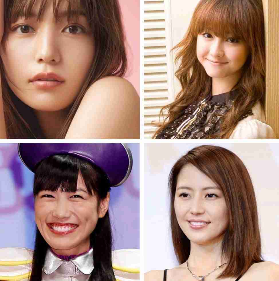 好きな顔4人集めてみた!【女性編】part11