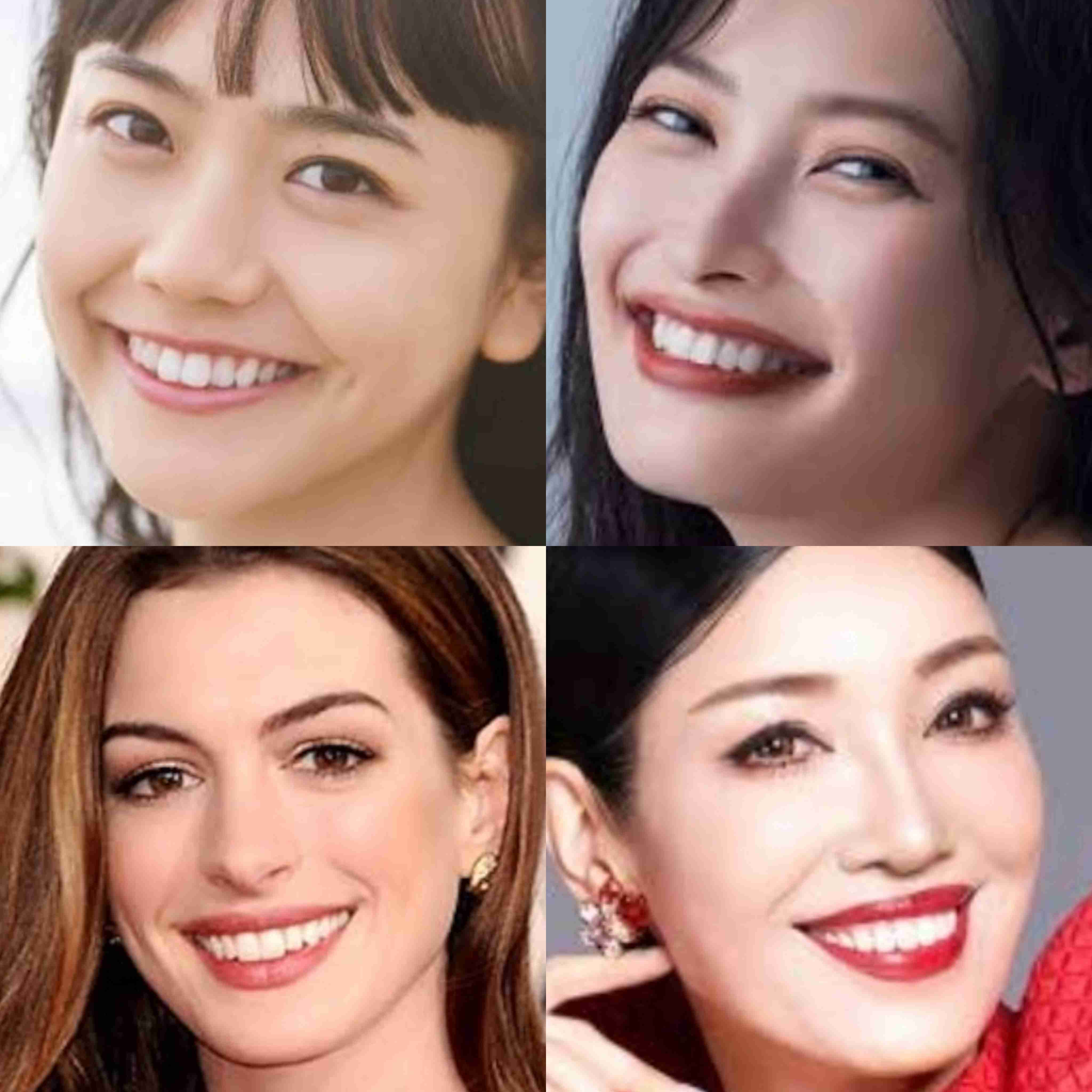 好きな顔4人集めてみた!【女性編】part11