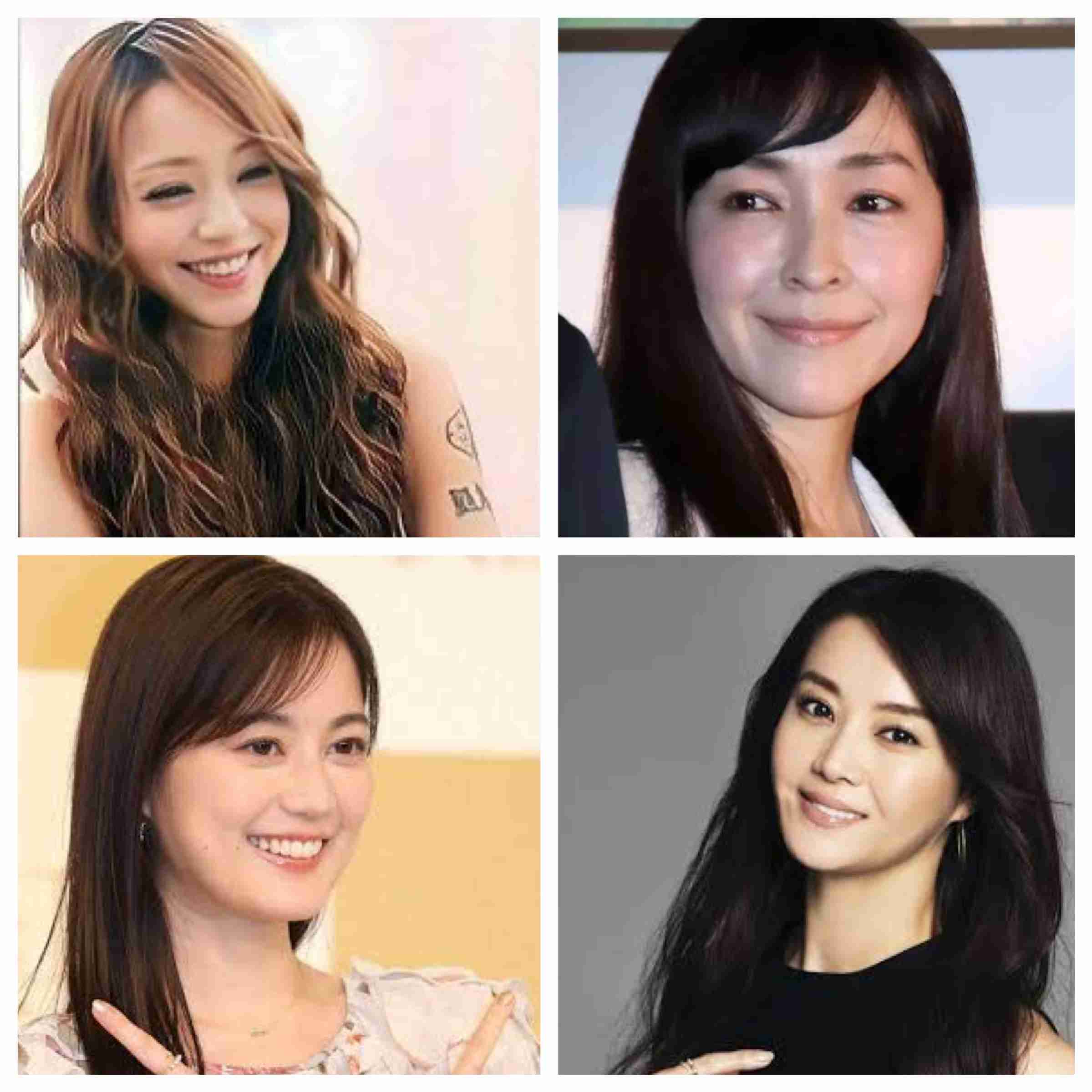 好きな顔4人集めてみた!【女性編】part11