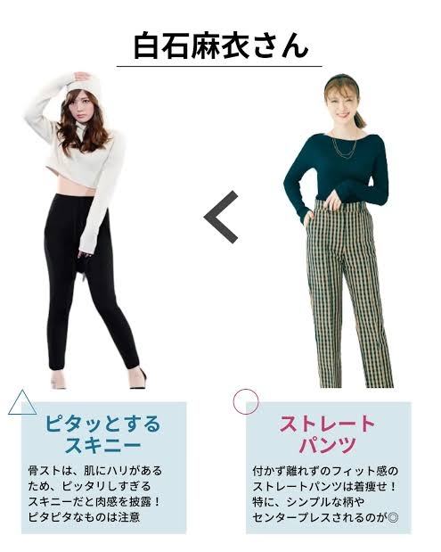 骨格ストレートの切ない所