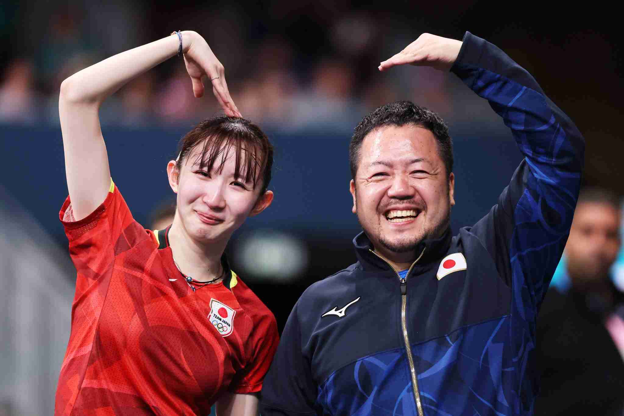早田ひな、シングルスで涙の銅メダル！平野を破った韓国エースに苦戦も執念の逆転勝利【パリ五輪・卓球】