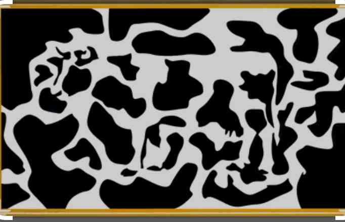 どこかに何かが隠れているような画像