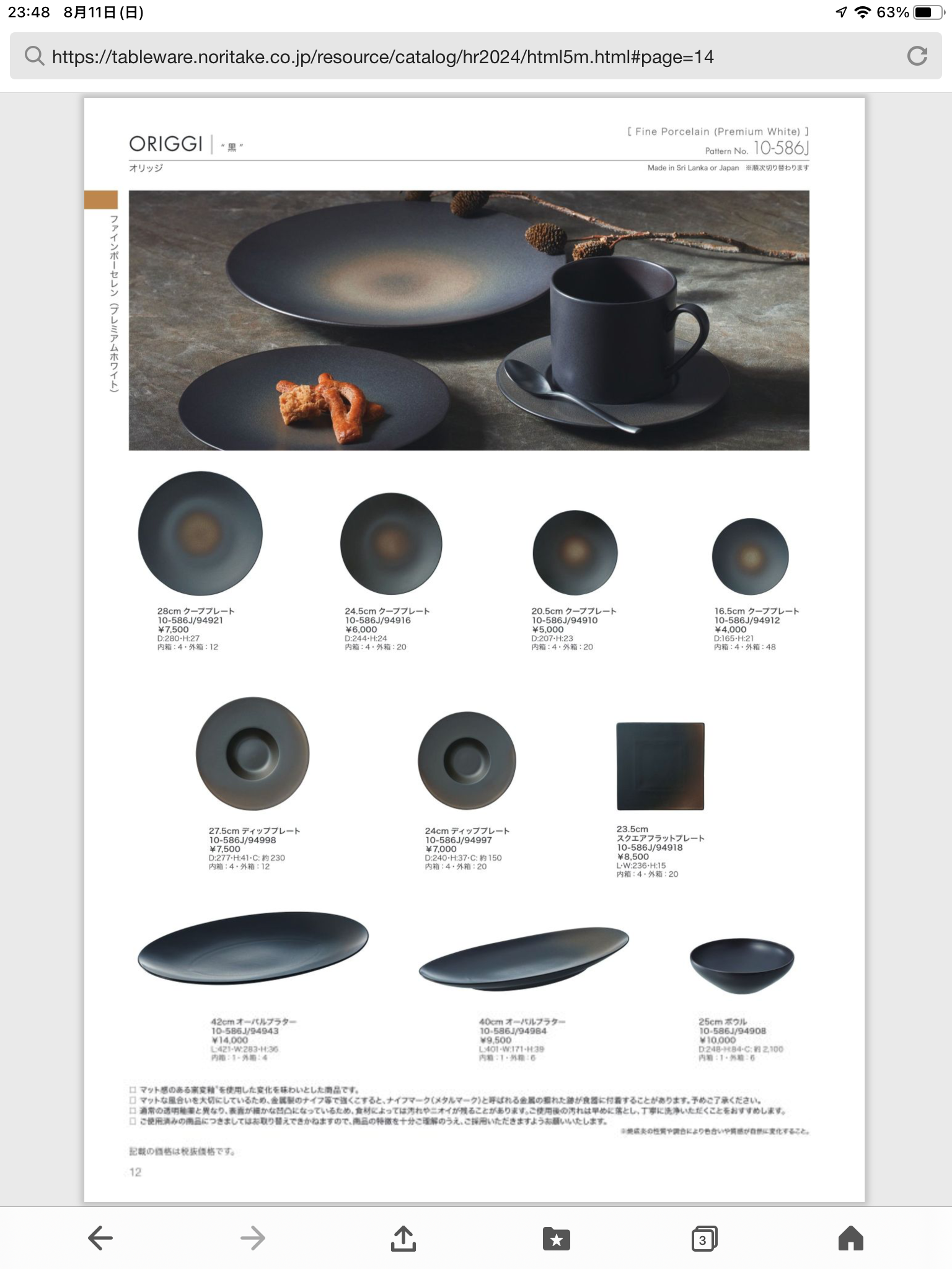 食器こだわっている人