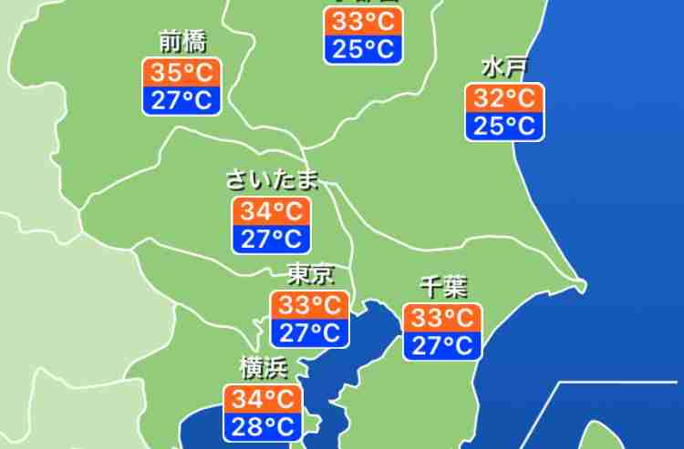 西日本の皆さん、毎日暑すぎませんか?