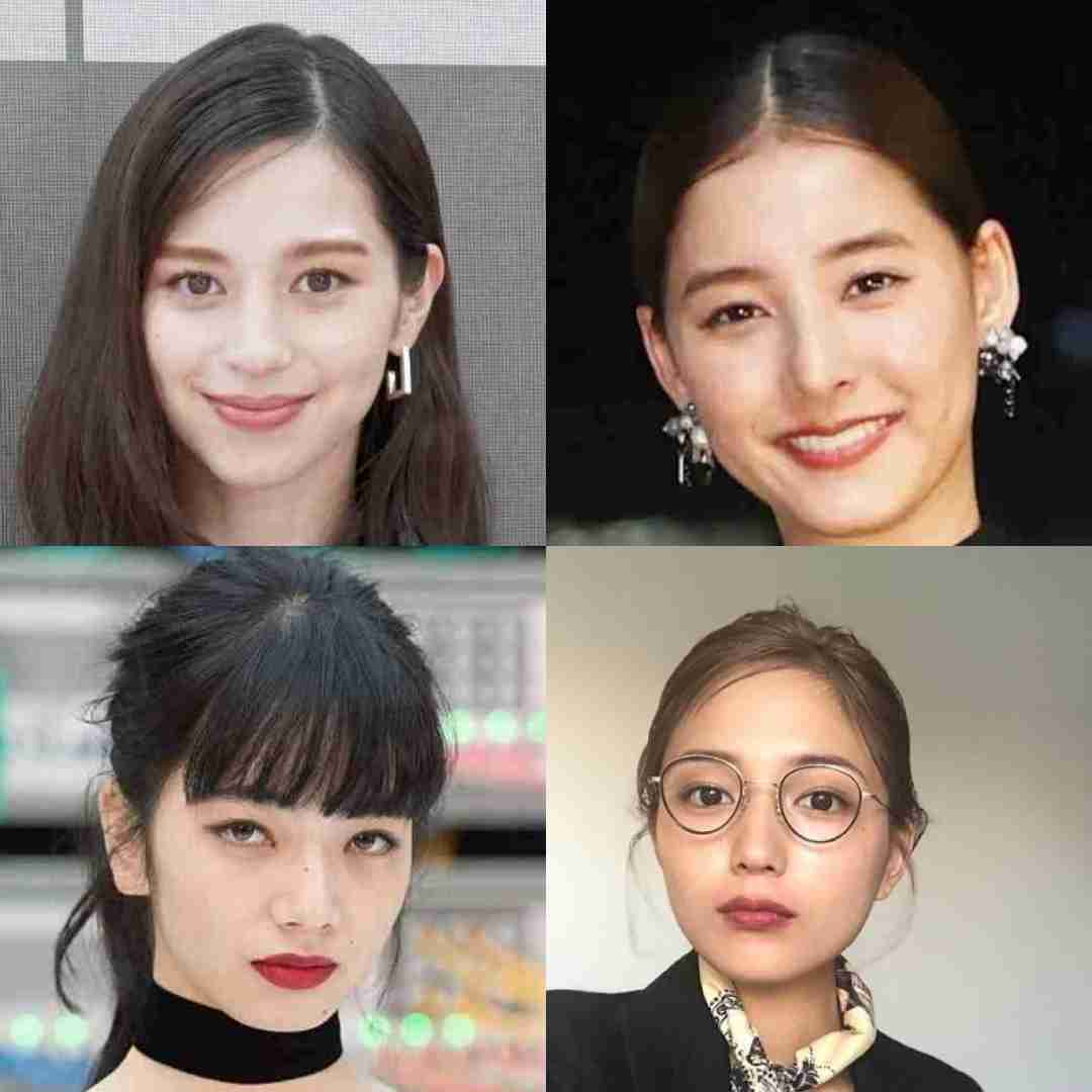 好きな顔4人集めてみた!【女性編】part11