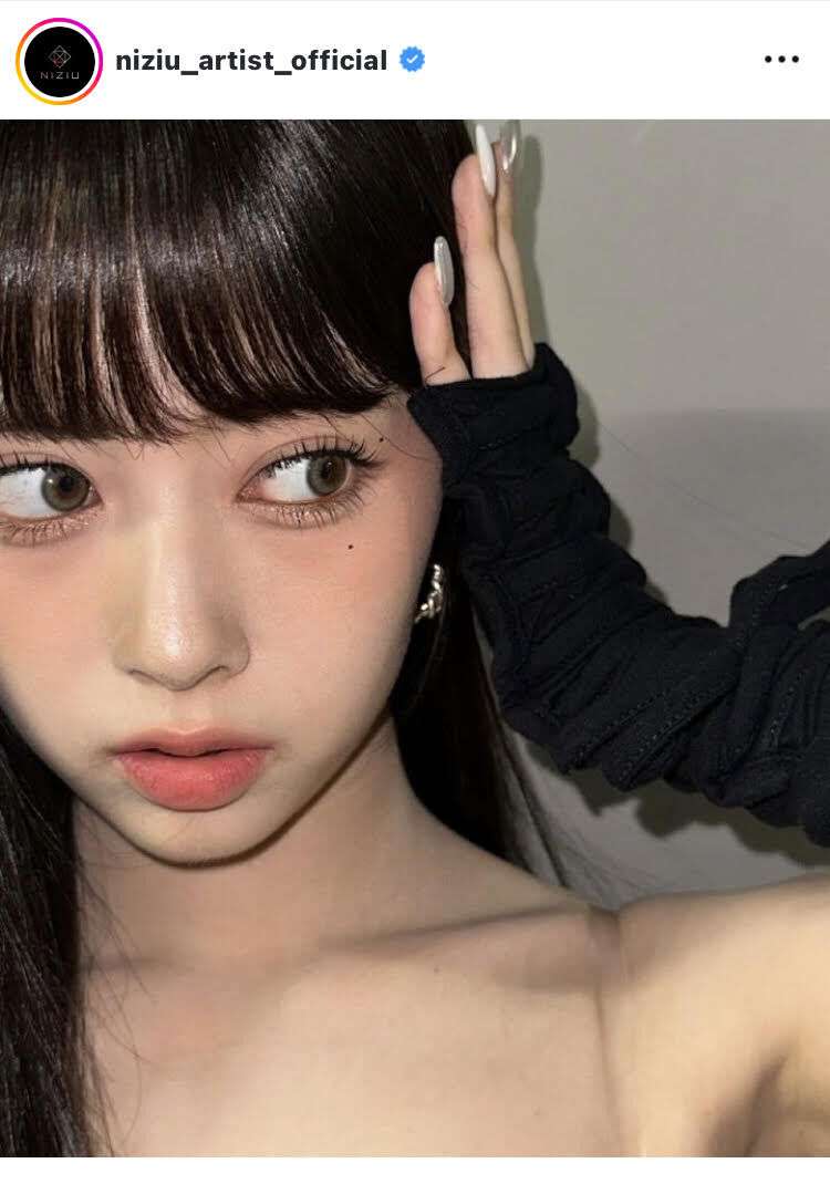 ぱっつん前髪が似合っていると思う画像