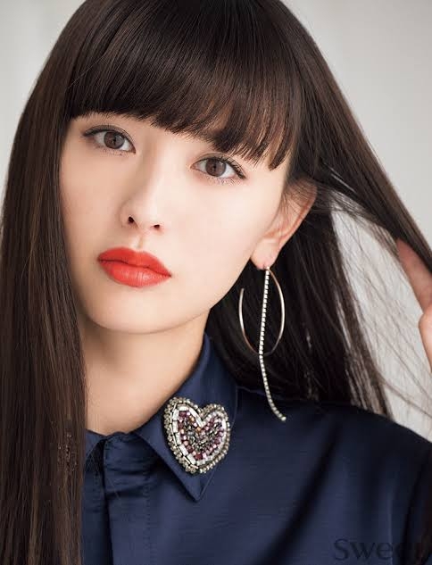 ぱっつん前髪が似合っていると思う画像