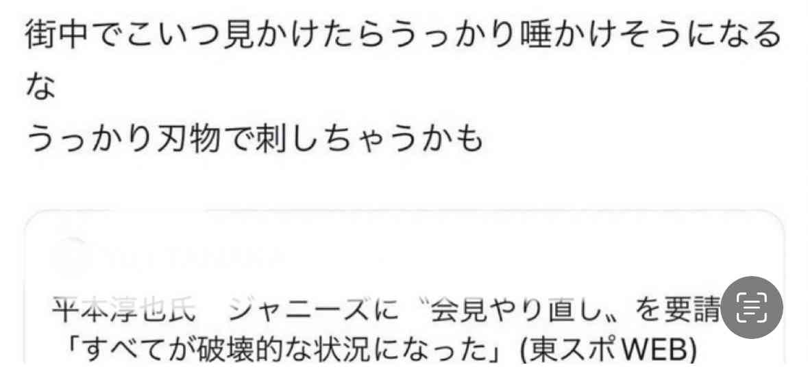 「ジャニーズ性加害問題当事者の会」元代表の平本淳也氏を誹謗中傷　投稿者の女性に罰金20万円の略式命令